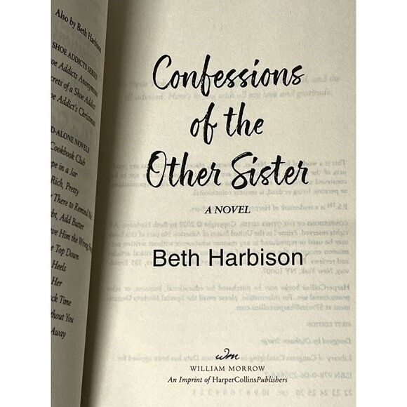 Confessions of the Other Sister | Beth Harbison | Paperback Fiction Book - Picture 5 of 6